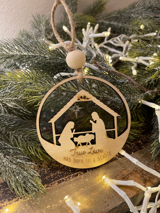 True Christmas Story Acrylic Ornaments